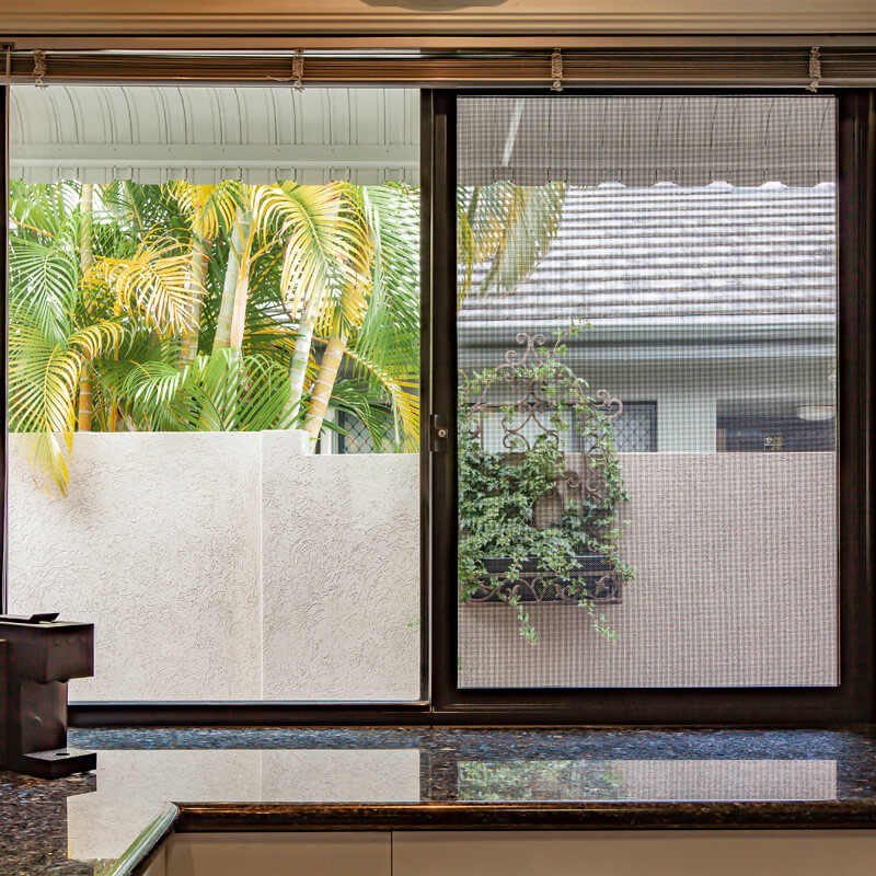 Fixed Crimsafe security window screen Adelaide