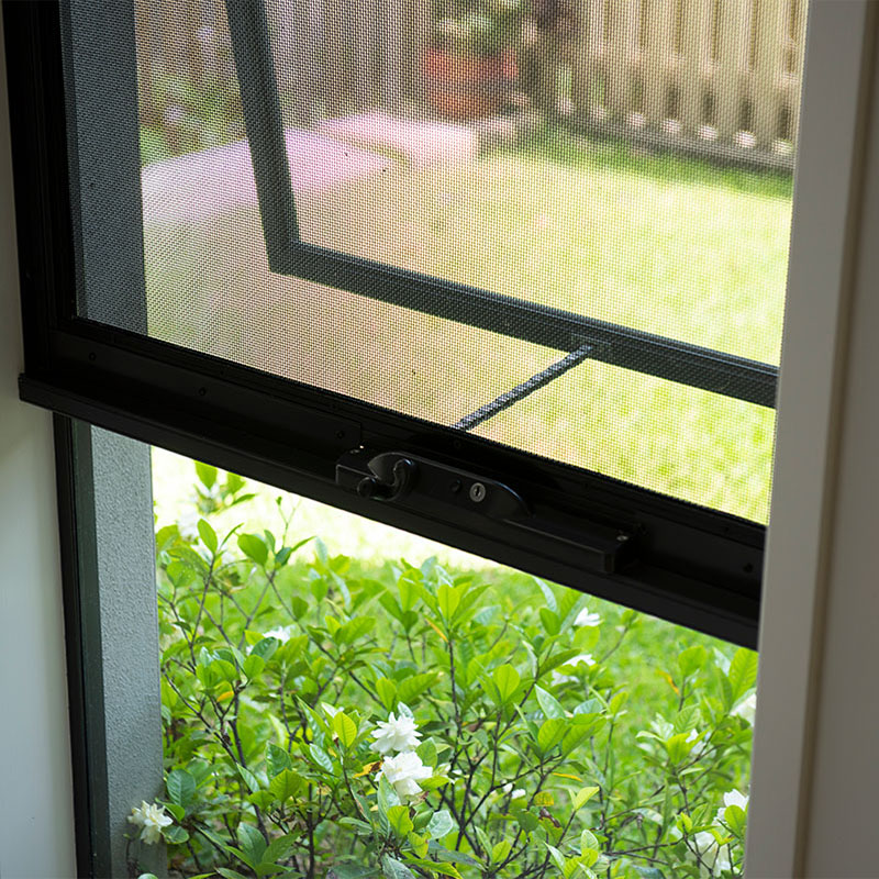 Fixed Crimsafe security window screen in Adelaide